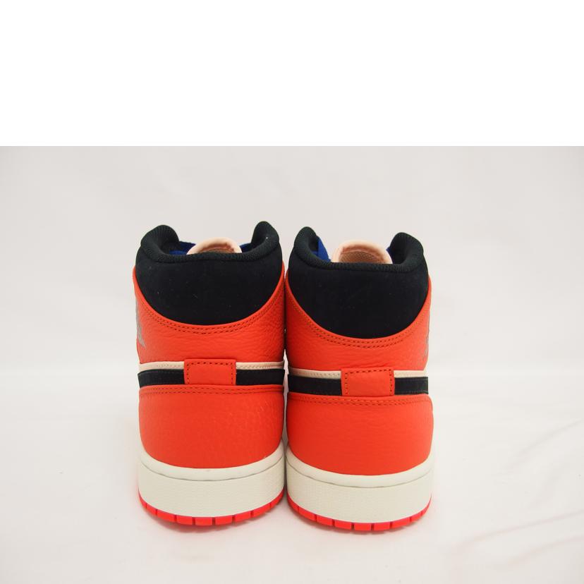 NIKE ナイキ/エアジョーダン1MID/team orange black/852542-800//SAランク/04