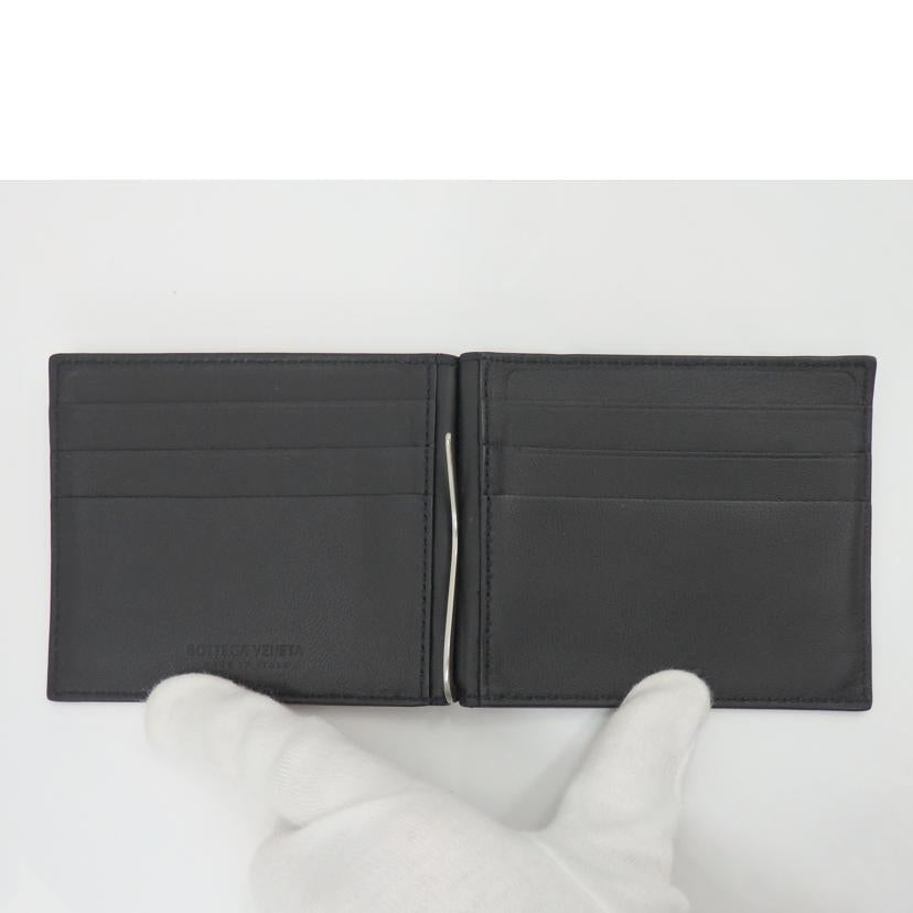 BOTTEGA VENETA ボッテガヴェネタ/クロコ2つ折札入れ/マネークリップ/592626 VCQ11 8223//S02*******/ABランク/77