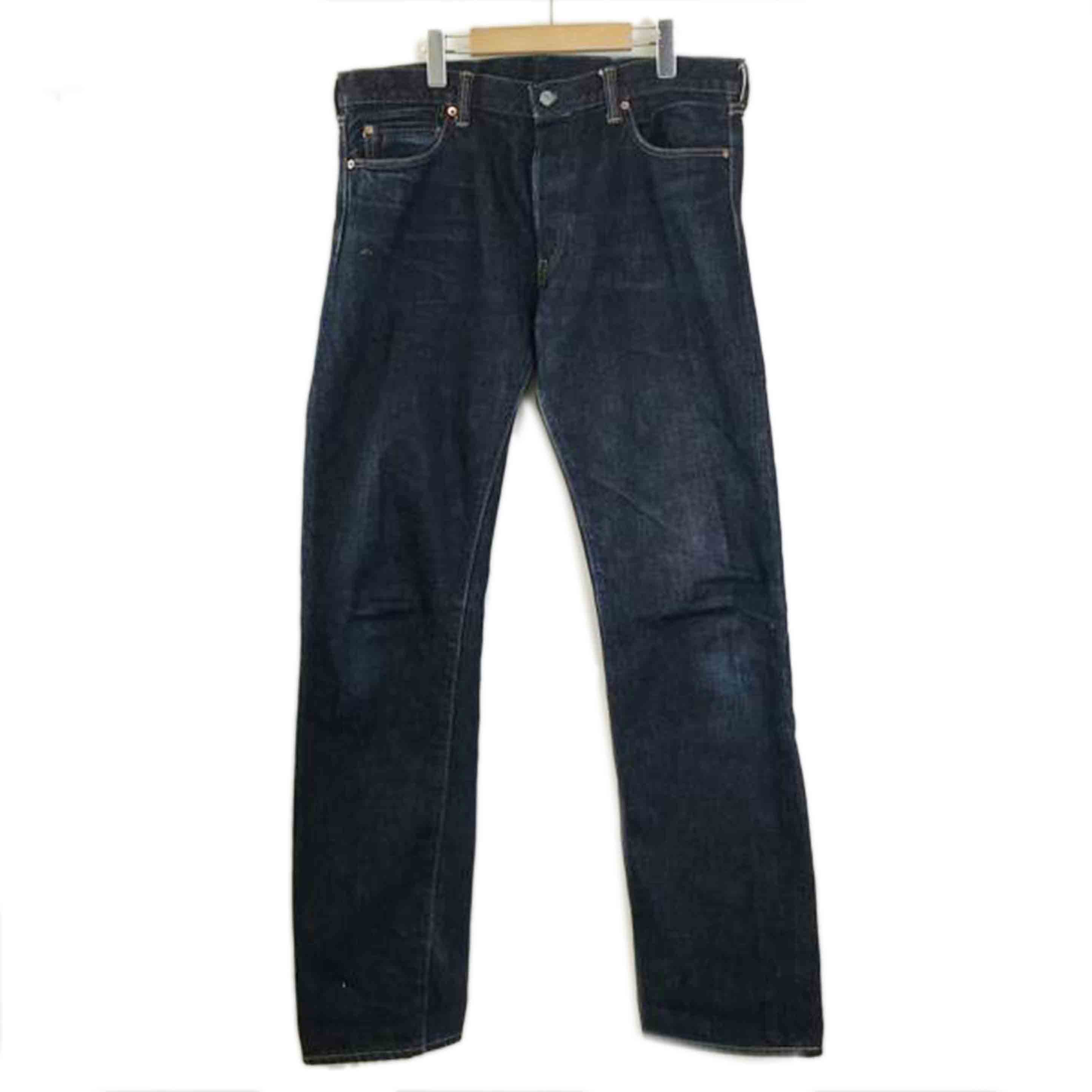 MOMOTARO DENIM 桃太郎ジーンズ/出陣タイトストレートボタンフライ/0705SP//Bランク/51