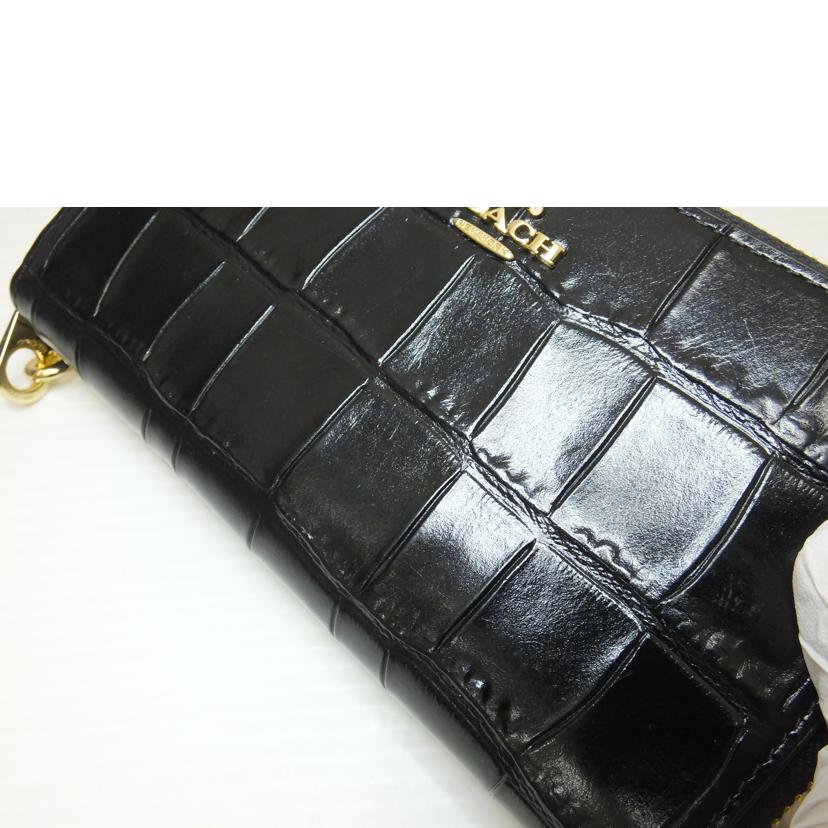 COACH コーチ/型押しラウンドファスナー長財布/F2478//CT0**/ABランク/88