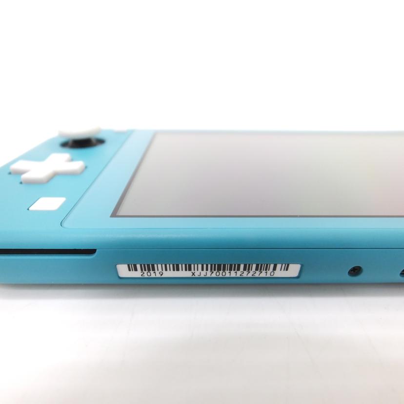nintendo 任天堂/ニンテンドースイッチLite本体ターコイズ/HDH-S-BAZAA//XJJ70011272710/Bランク/88