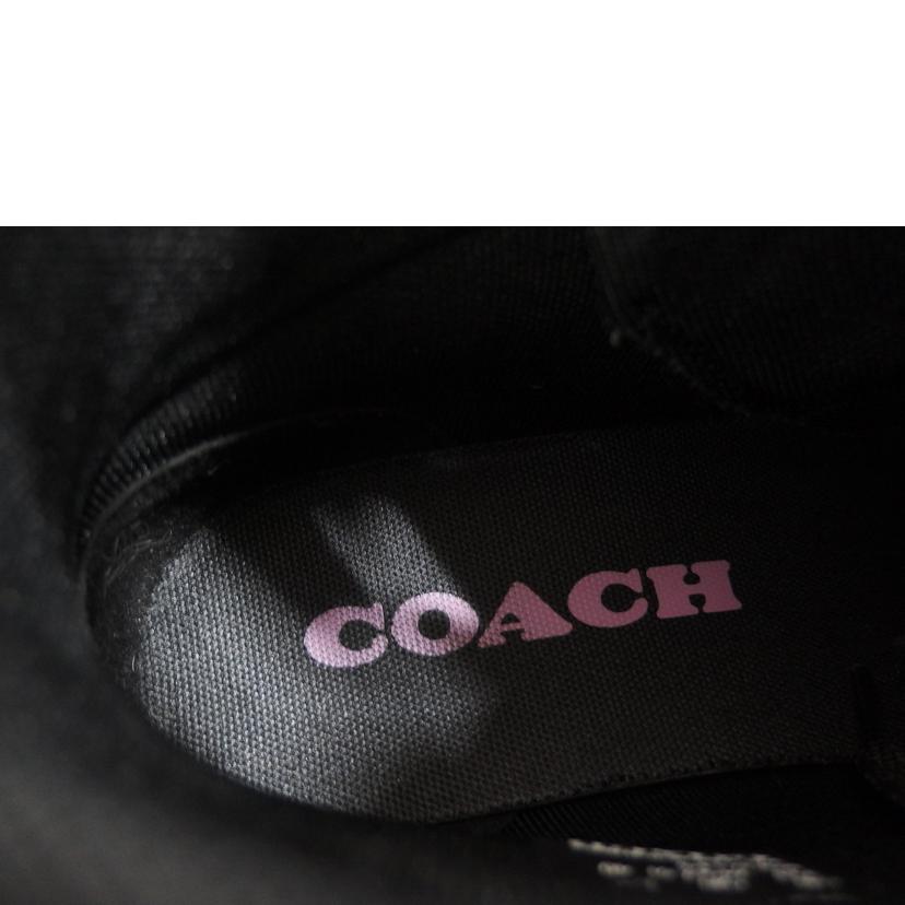 COACH コーチ/CLP HT NN SNKR ハイカットスニーカー/ブラック//Bランク/82