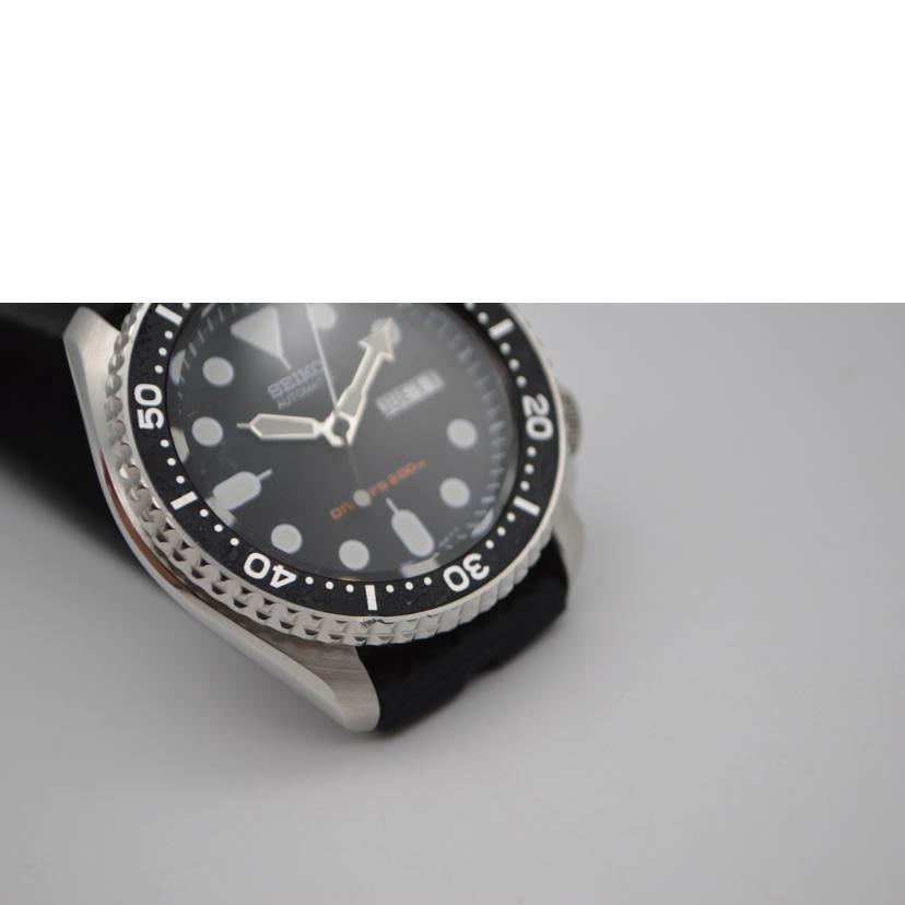 SEIKO セイコー/セイコーダイバーズブラックボーイ/自動巻/SKX007//1D4***/ABランク/89