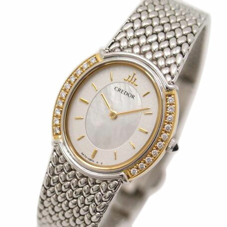 SEIKO セイコー/クレドール/ダイヤベゼル/クォーツ/5A70-0AT0//200***/Aランク/69