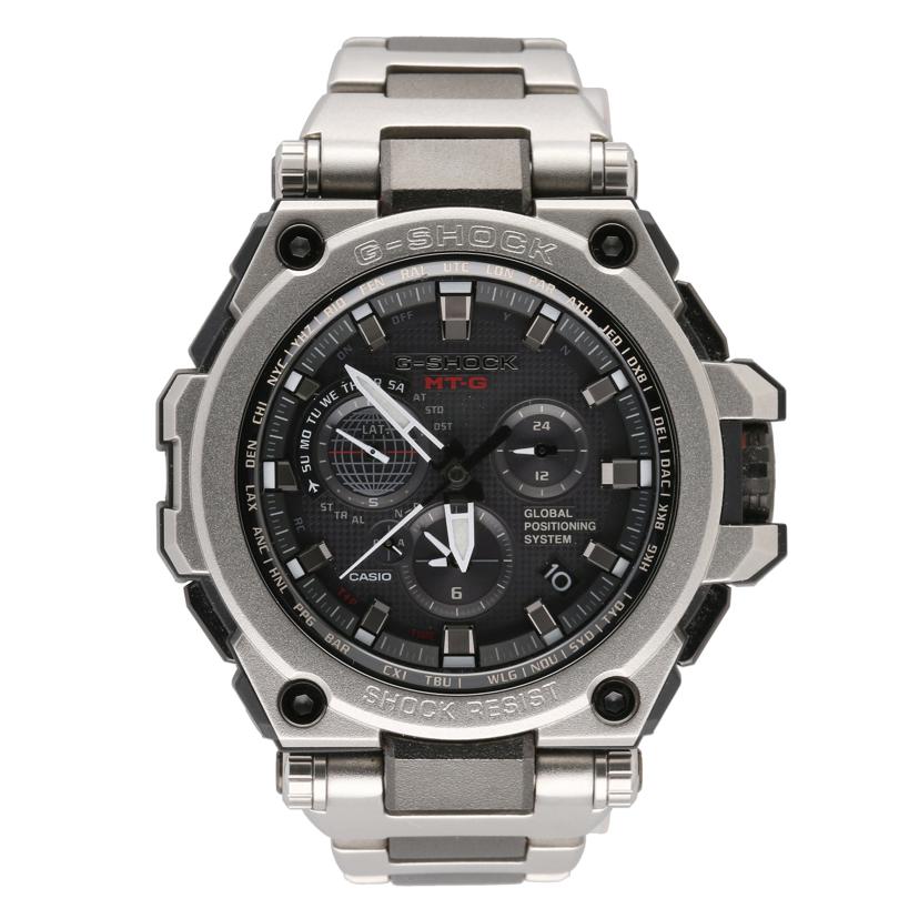 CASIO カシオ/G-SHOCK/MT-G/GPSハイブリッド電波ソーラー/MTG-G1000RS-1AJF//G11*****/SAランク/09