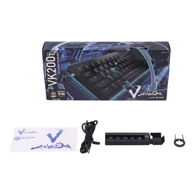 ELECOM エレコム /ゲーミングキーボード/TK-VK200TBK//2800404/Aランク/62