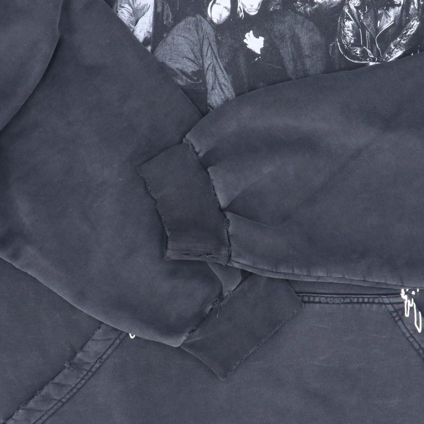 BALENCIAGA バレンシアガ/24AW/ダメージ加工ロゴグラフィティフーディ/821861 TRVY6//サイズ:L/ABランク/91