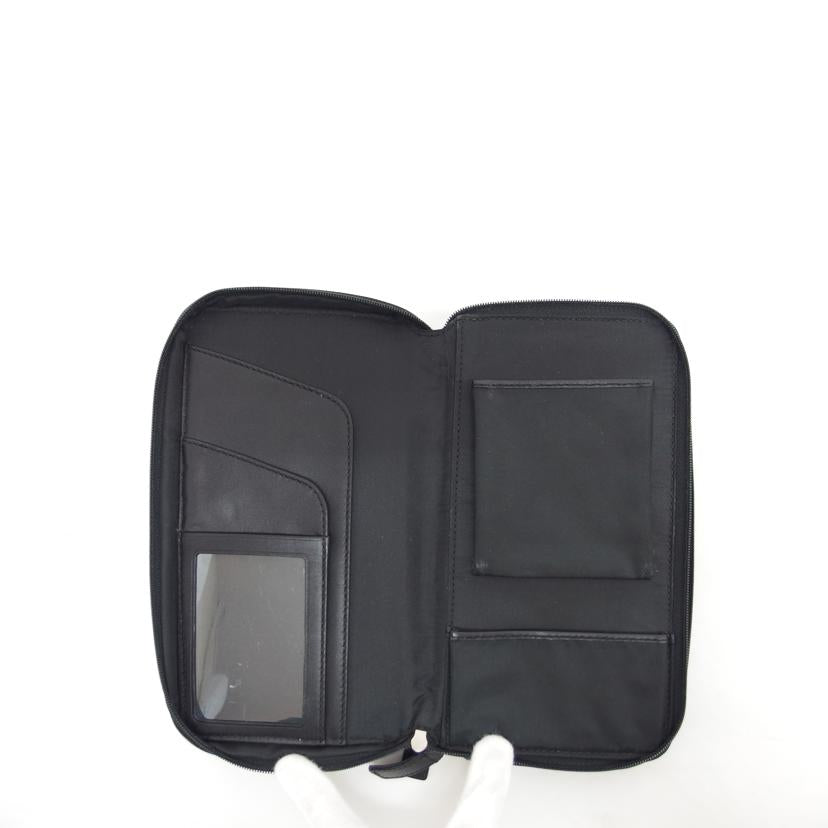 COACH コーチ/ダブルジップ トラベルオーガナイザー/ブラック/F93209//Bランク/04