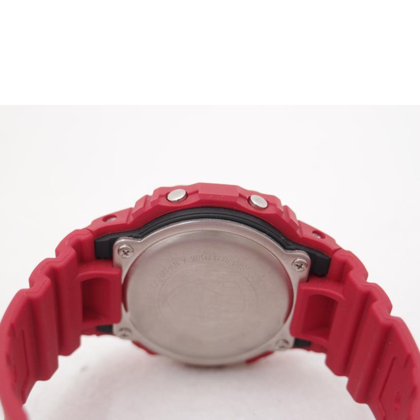 CASIO カシオ 腕時計 デジタル レッド サッカー/G-SHOCK/ヴィッセル神戸コラボモデル/クォーツ/DW-5600VT//322*/Aランク/69