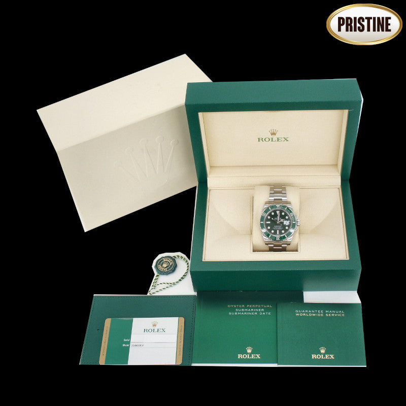 ROLEX ロレックス/サブマリーナ・デイト・グリーン文字盤/ランダム番/116610LV//M48*****/SAランク/75