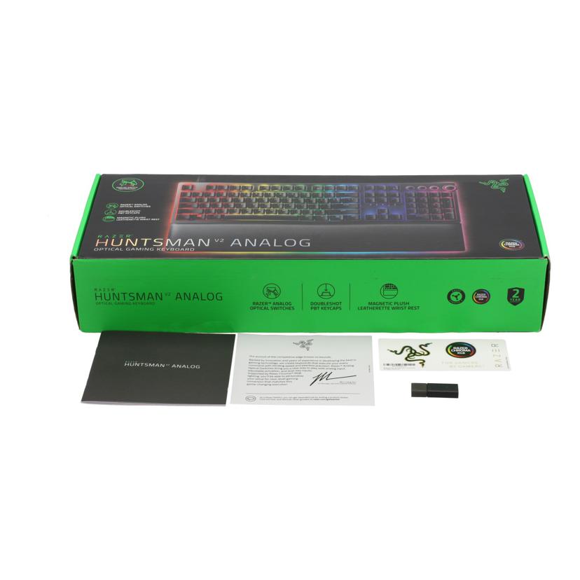 Razer レイザー /ゲーミングキーボード/Huntsman V2 Analog JP/RZ03-03610900-R3J1//PM2103F51300123/Bランク/78