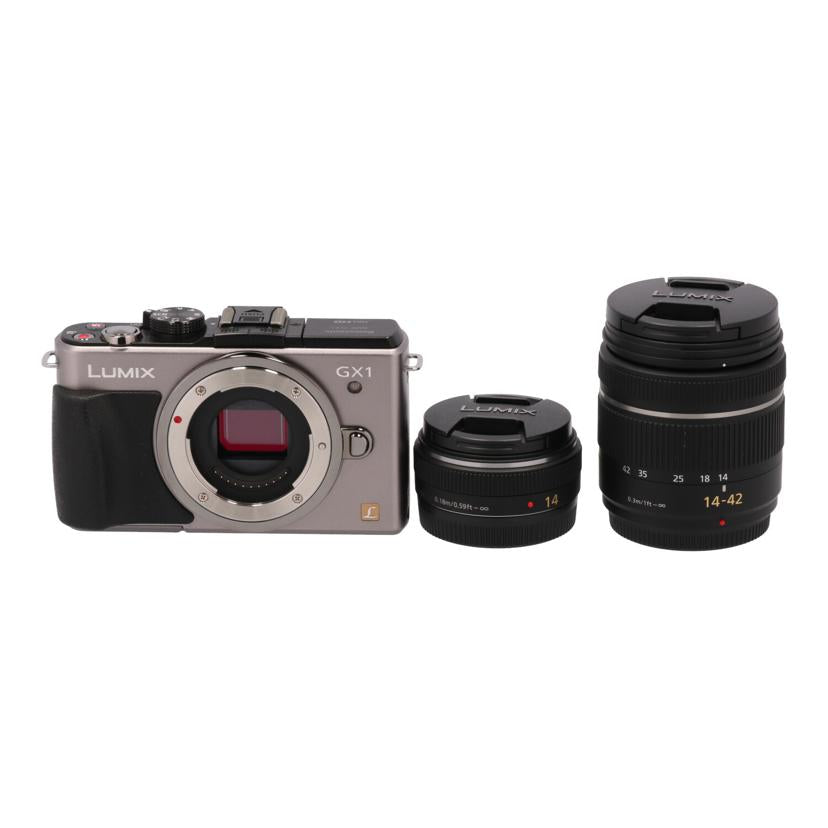 Panasonic パナソニック/ミラーレス一眼ダブルレンズキット/DMC-GX1 ダブルレンズキット//FT1KA501590/Bランク/77