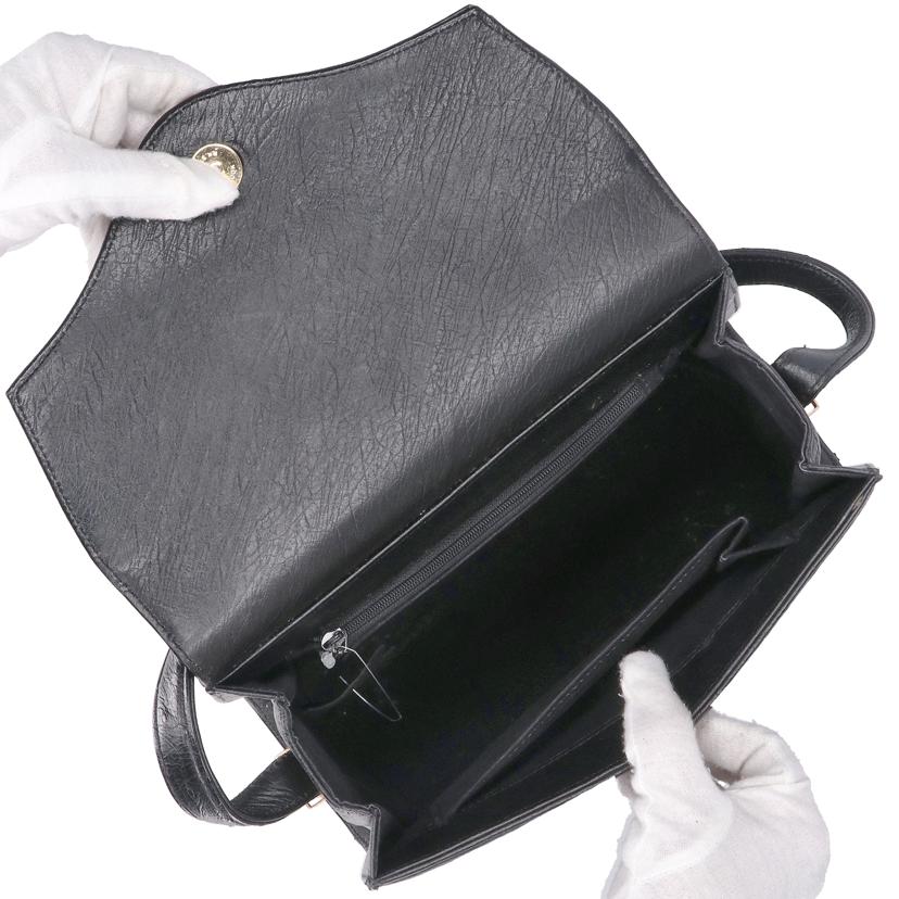 オーストリッチ オーストリッチ/オーストリッチ ハンドバッグ 黒 0303//BCランク/78