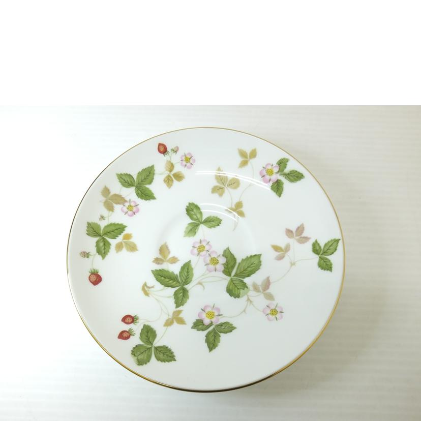 WEDGWOOD ウエッジウッド/ペアティーカップ&ソーサー/WILD STRAWBERRY//Bランク/88
