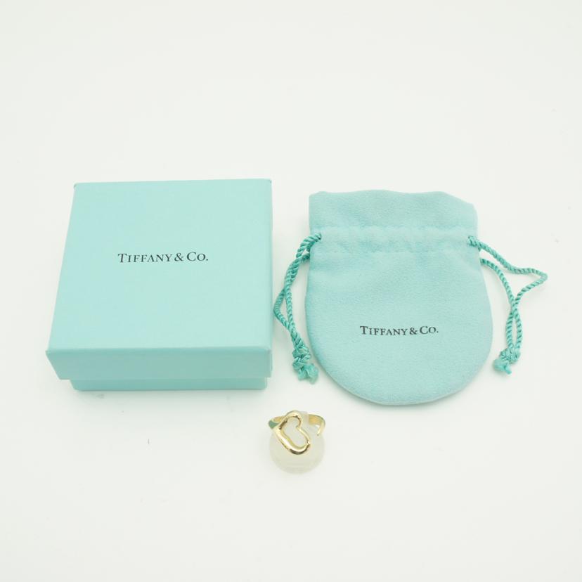 TIFFANY&Co. ティファニー/K18オープンハートリング//Aランク/18