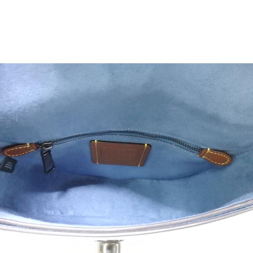 COACH コーチ/ウィロウ/サドルバッグ/水色/CA094//C22**/Aランク/84