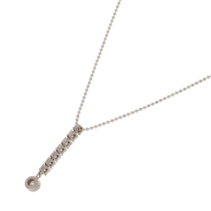 /LINE K18ダイヤネックレス0.40ct//Aランク/05