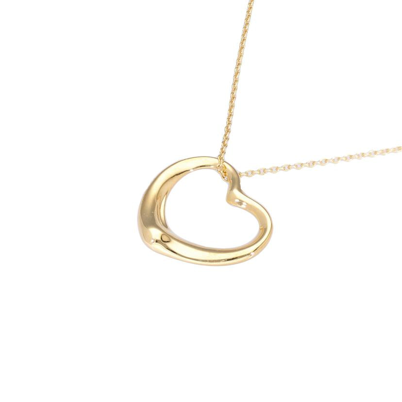 TIFFANY&Co ティファニー/18K オープンハートネックレス 41cm/5.0//Aランク/75