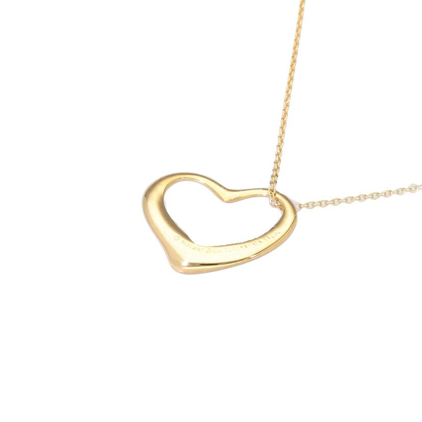 TIFFANY&Co ティファニー/18K オープンハートネックレス 41cm/5.0//Aランク/75