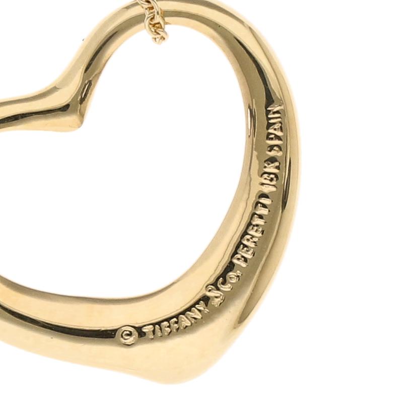 TIFFANY&Co ティファニー/18K オープンハートネックレス 41cm/5.0//Aランク/75