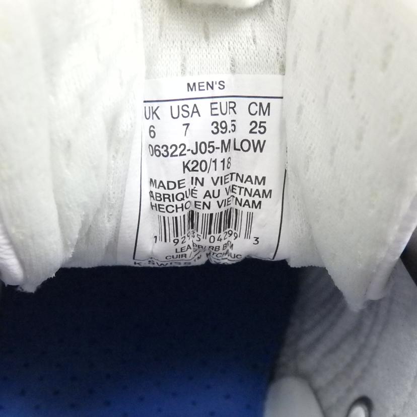 K・SWISS ケースイス/クラッシク88 レザースニーカー/06322-J05 LOW//Sランク/25