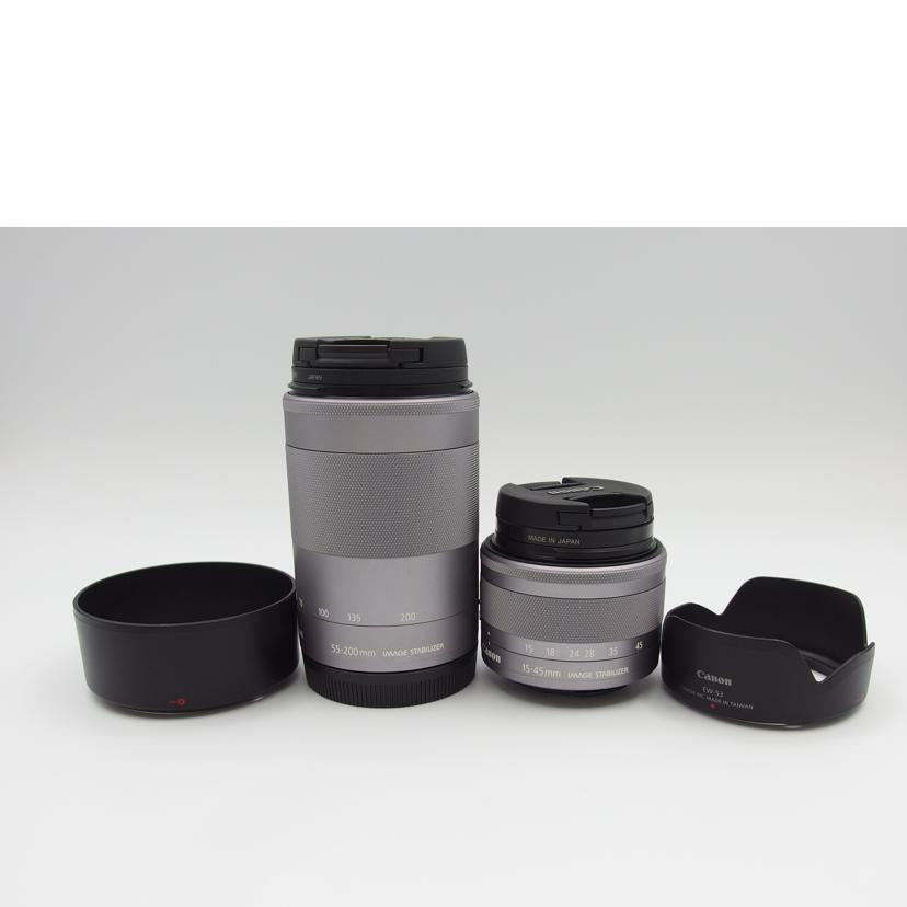 CANON CANON/EOSKissM/ミラーレスダブルレンズセット/EOS KissM//651042006349/ABランク/04