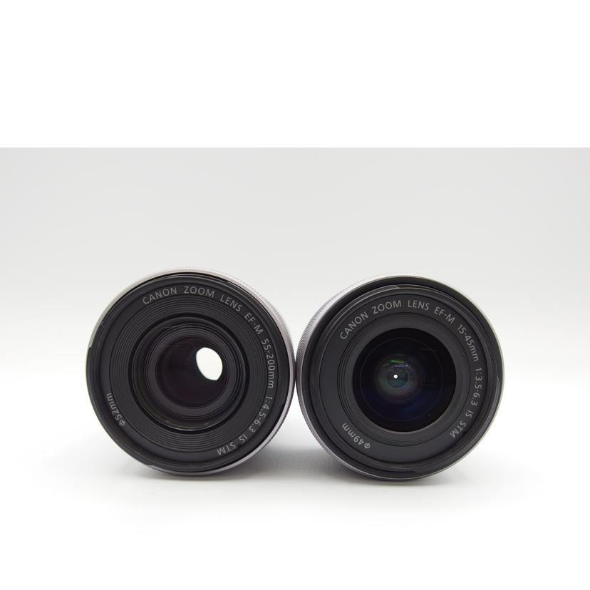 CANON CANON/EOSKissM/ミラーレスダブルレンズセット/EOS KissM//651042006349/ABランク/04