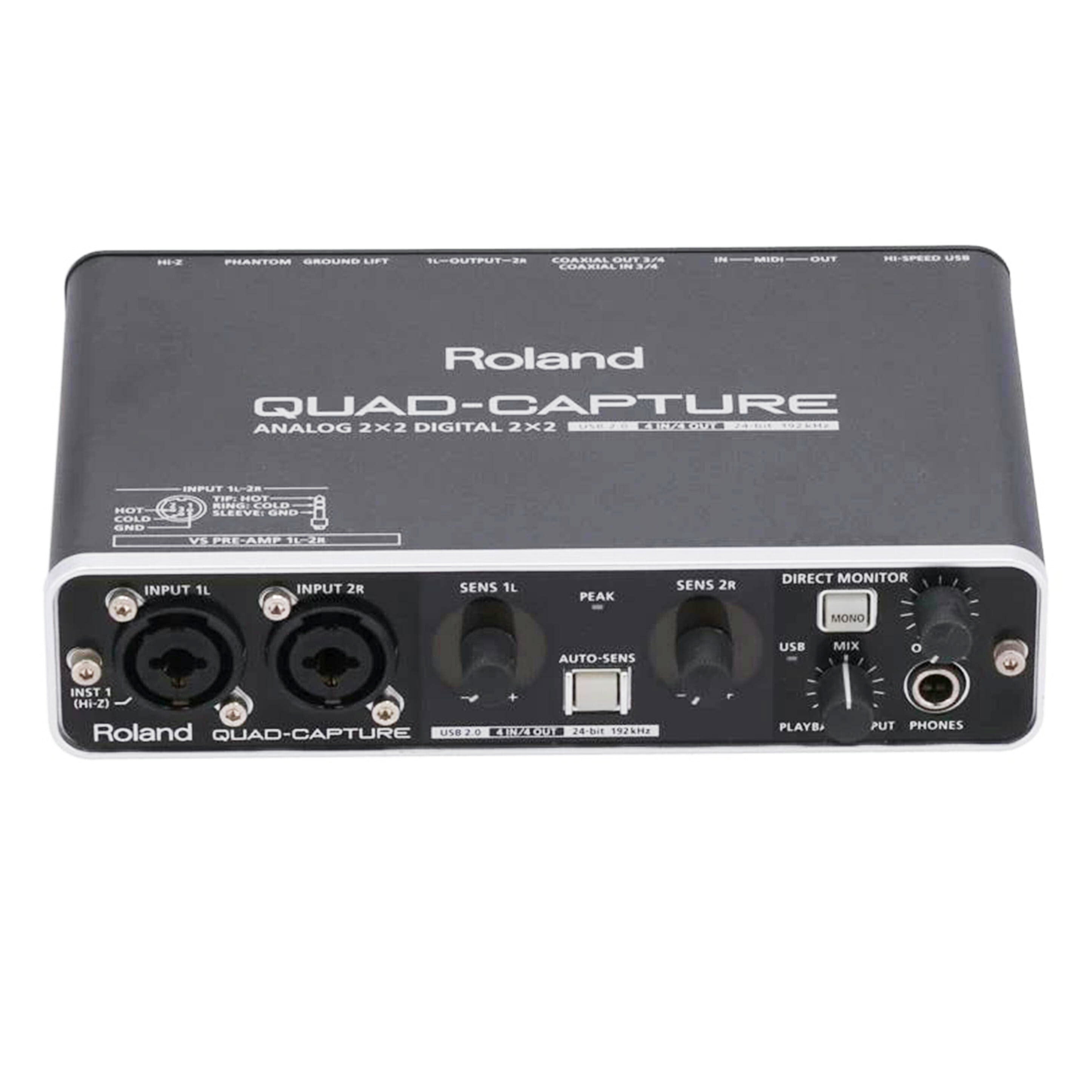Roland ローランド /USBオーディオインターフェイス/UA-55 QUAD-CAPTURE//C0C5384/Bランク/62