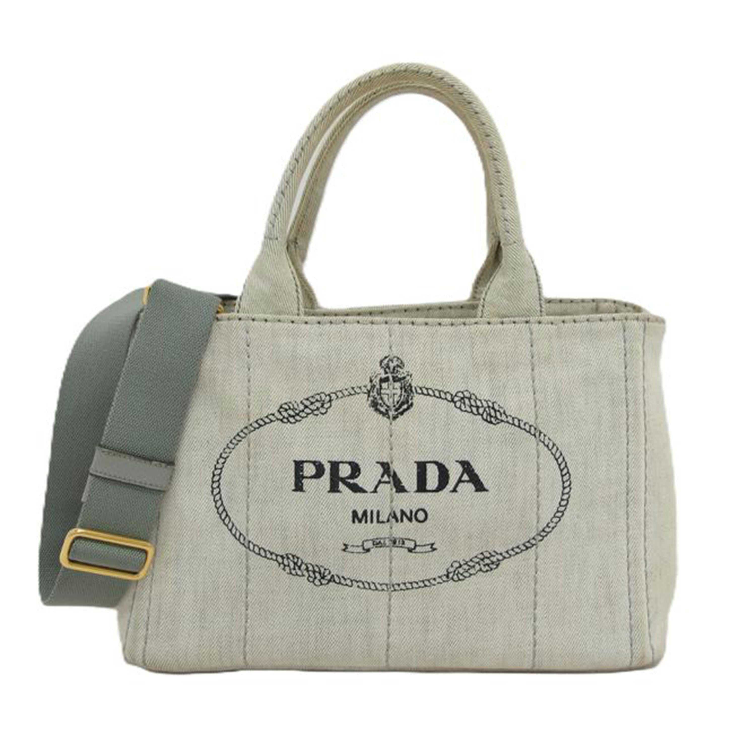 PRADA プラダ/カナパ ミニ/ビアンコ/2Wayショルダーバッグ/1BG439//204/Bランク/04