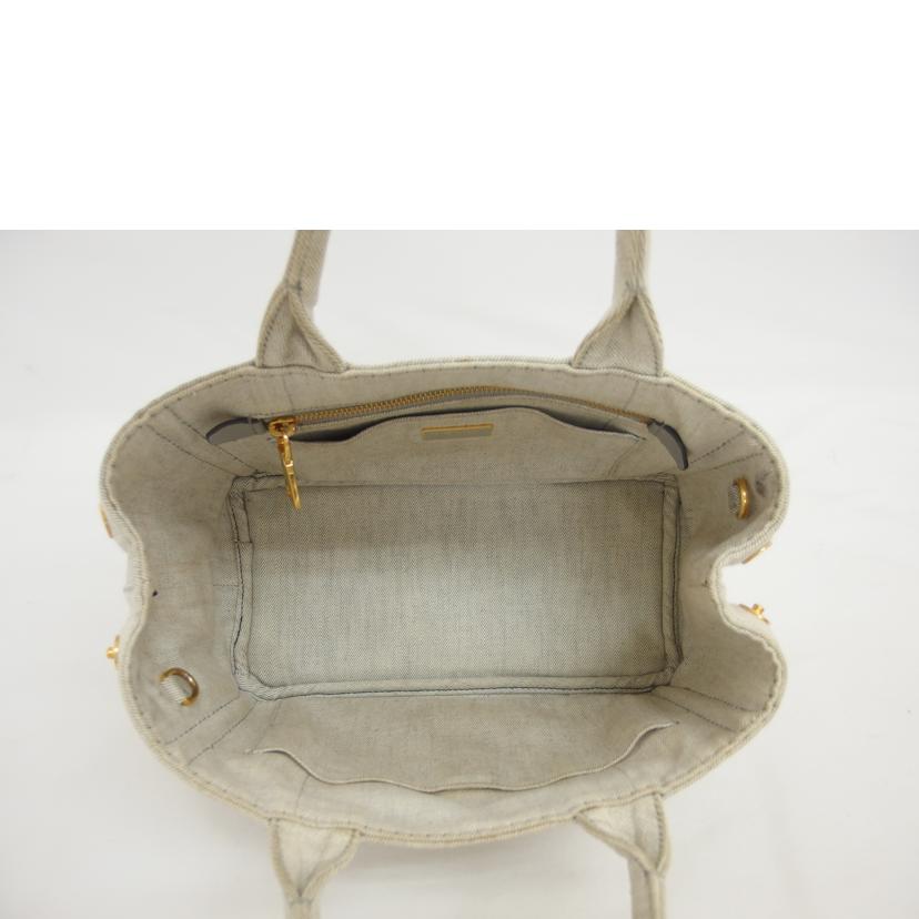 PRADA プラダ/カナパ ミニ/ビアンコ/2Wayショルダーバッグ/1BG439//204/Bランク/04