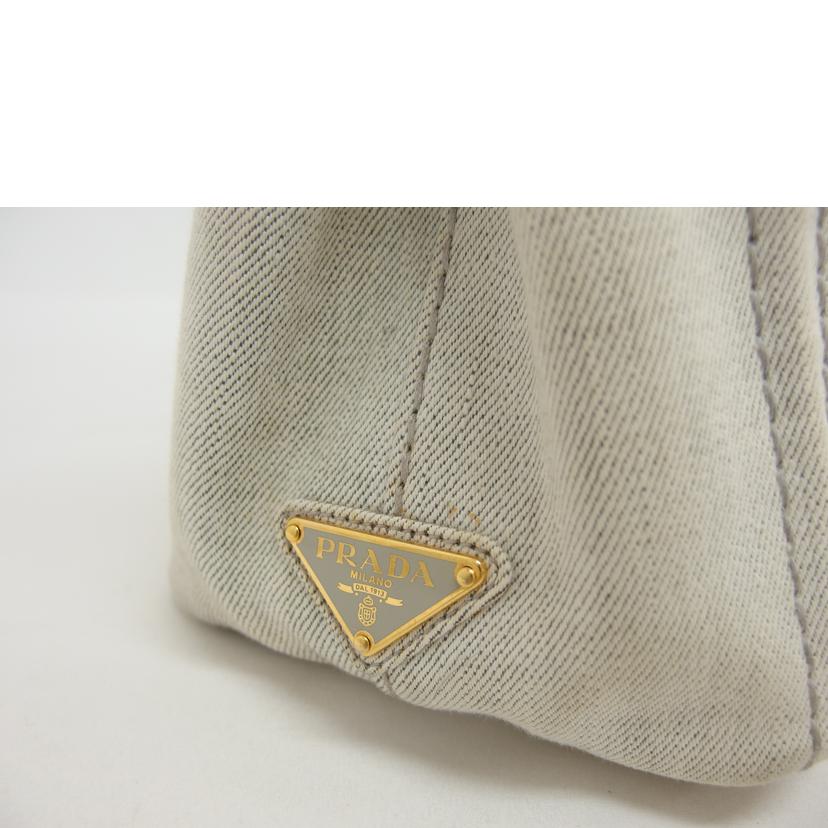 PRADA プラダ/カナパ ミニ/ビアンコ/2Wayショルダーバッグ/1BG439//204/Bランク/04