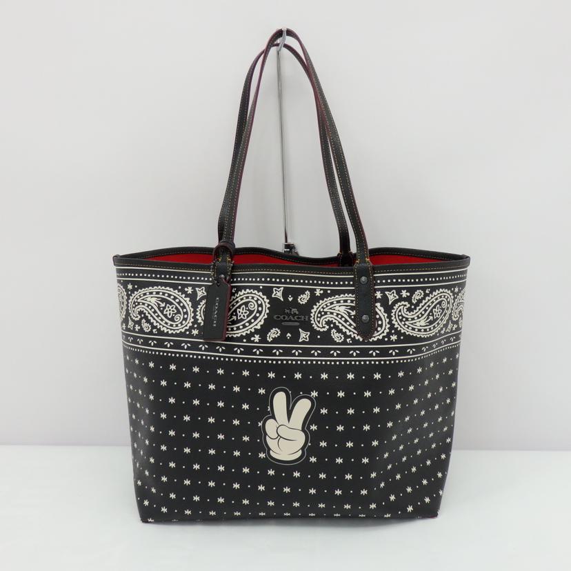 COACH コーチ/ディズニーコラボリバーシブルトートバッグ/F59376//B17**/ABランク/77