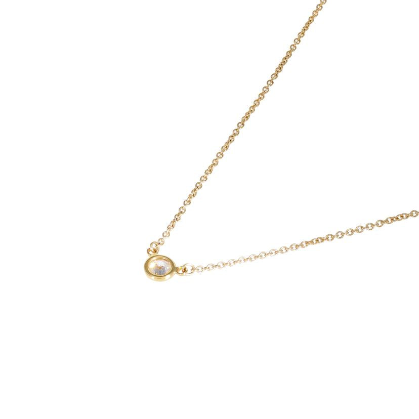TIFFANY&Co. ティファニー/750YGバイザヤードダイヤネックレス 41cm/1.7//Aランク/75