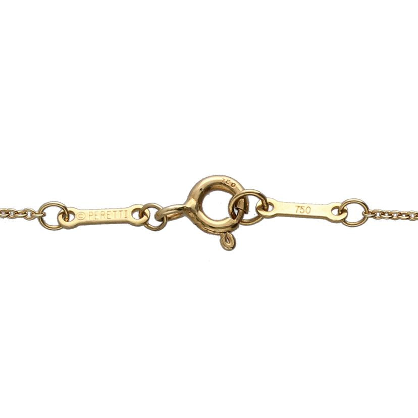 TIFFANY&Co. ティファニー/750YGバイザヤードダイヤネックレス 41cm/1.7//Aランク/75