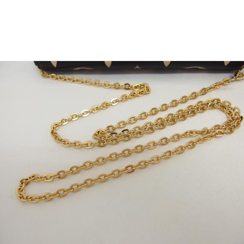 LV ルイヴィトン/ポシェット・フェリシー/MGアンプラント/バイカラー/M80482//RFI*/ABランク/04