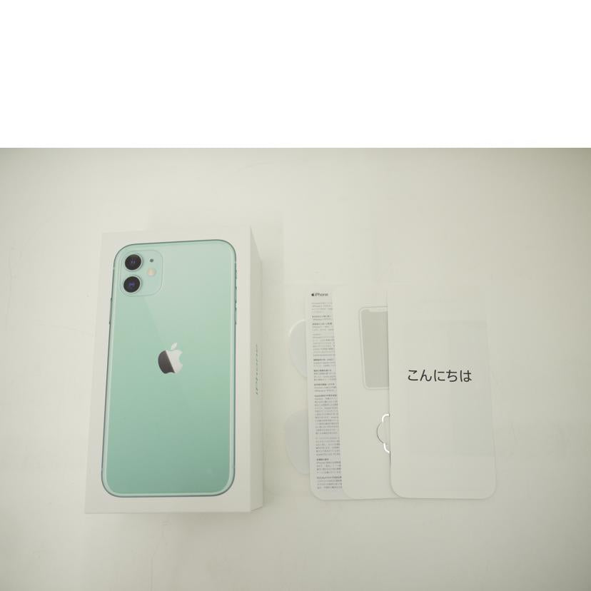 Apple アップル/iPhone11 128GB グリーン/MWM62J/A//DNPCJA1XN73K/Bランク/69