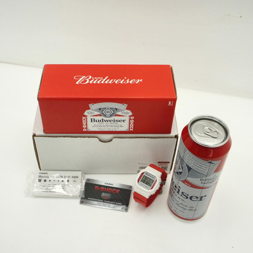 CASIO カシオ/G-SHOCK×Budwiser/DW-5600BUD20-7//Aランク/75