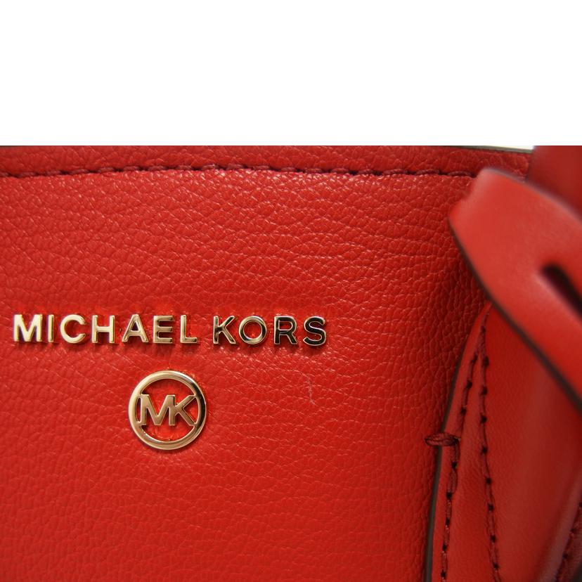 MICHAEL KORS マイケルコース/トップジップ2wayバッグ/レッド/30H1G4VS5L//7830170071650/Aランク/04