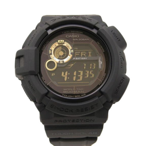 CASIO カシオ 腕時計 MASTER OF G デジタル 逆輸入/G-SHOCK/マッドマン・海外モデル/タフソーラー/G-9300GB-1DR//202*****/SAランク/69