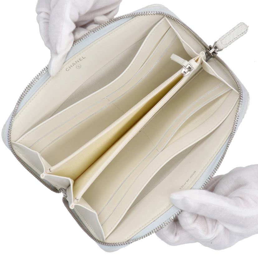 CHANEL シャネル/ドーヴィルラウンドファスナー長財布//191*****/ABランク/94