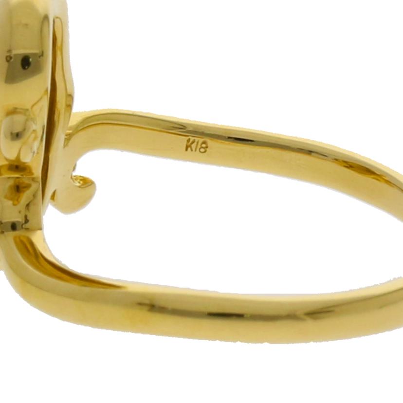 / K18ダイヤリング0.01ct//Aランク/76