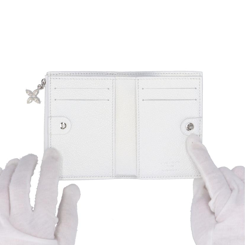 LOUIS VUITTON ルイヴィトン/ポルトフォイユ・リサ/アンプラント/スノーカラー/M12674//RFI*/SAランク/91