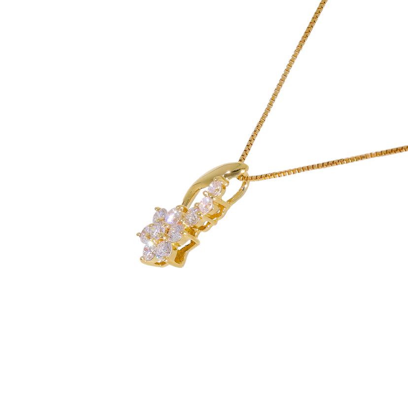 / K18ダイヤネックレス0.50ct//Aランク/05