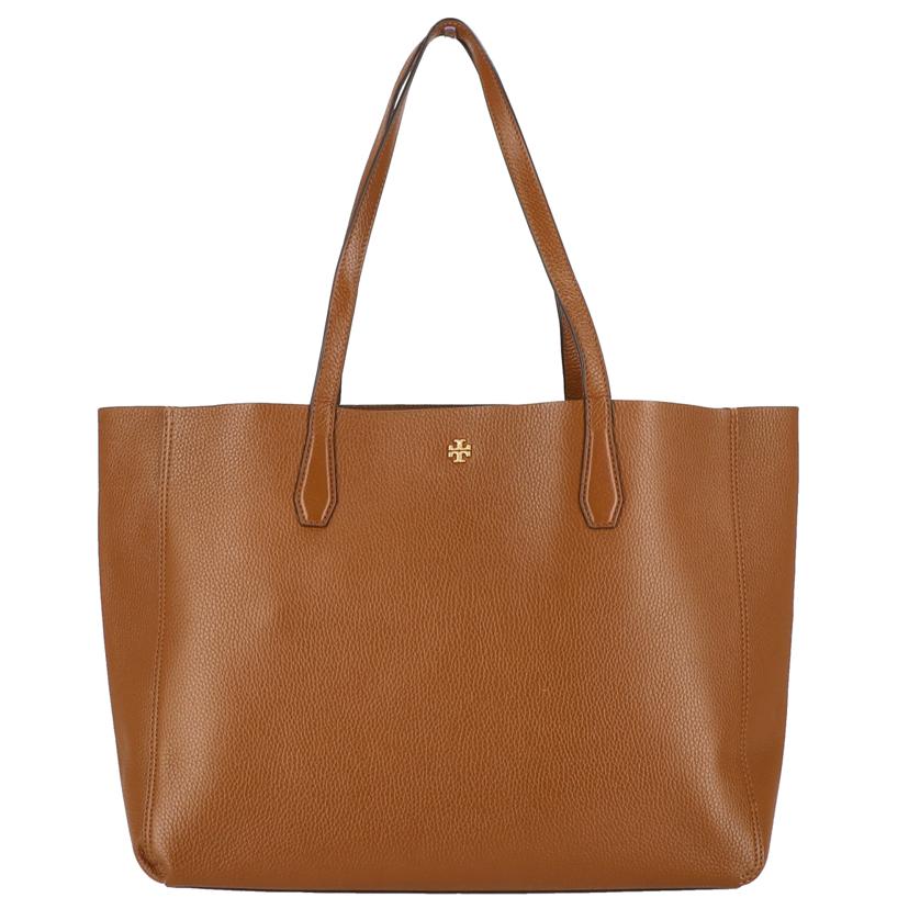 TORY BURCH トリーバーチ/レザートートバッグ/ブラウン//100*****/Aランク/93