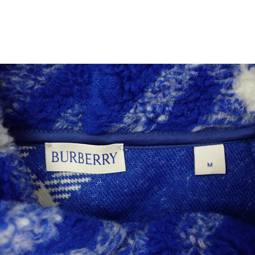 BURBERRY バーバリー/★BURBERRY チェック柄ボアフリースパーカープルオーバー/8077523//サイズ:M/ABランク/62