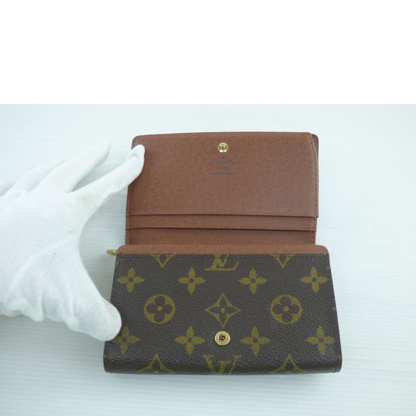 LOUIS VUITTON ルイ・ヴィトン/ポルトモネ ビエ トレゾール/モノグラム/M61730//CA1***/ABランク/64