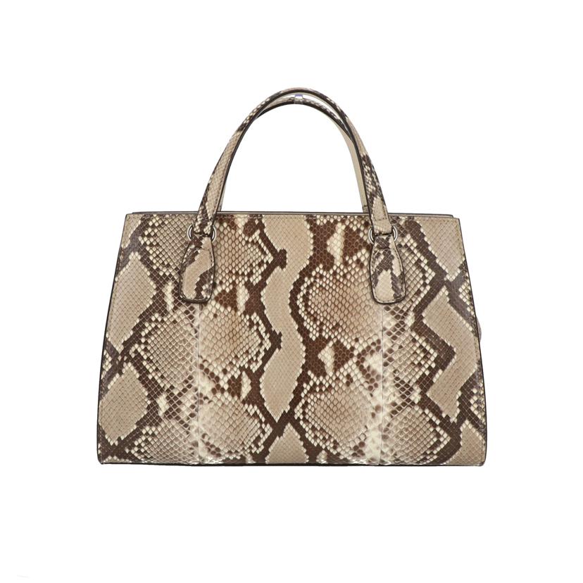 GUCCI グッチ/ソーホートップハンドルバッグ/パイソンレザー/431571//520***/Aランク/94