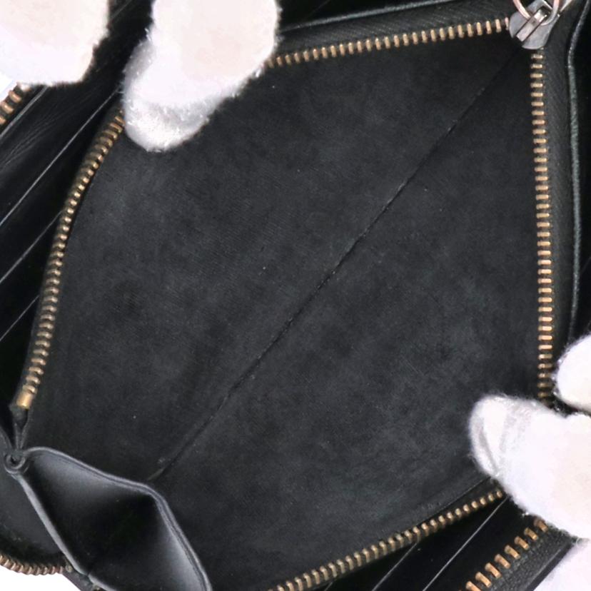 BOTTEGA VENETA ボッテガヴェネタ/イントレチャートラウンドファスナー財布/P00580060K//Bランク/93