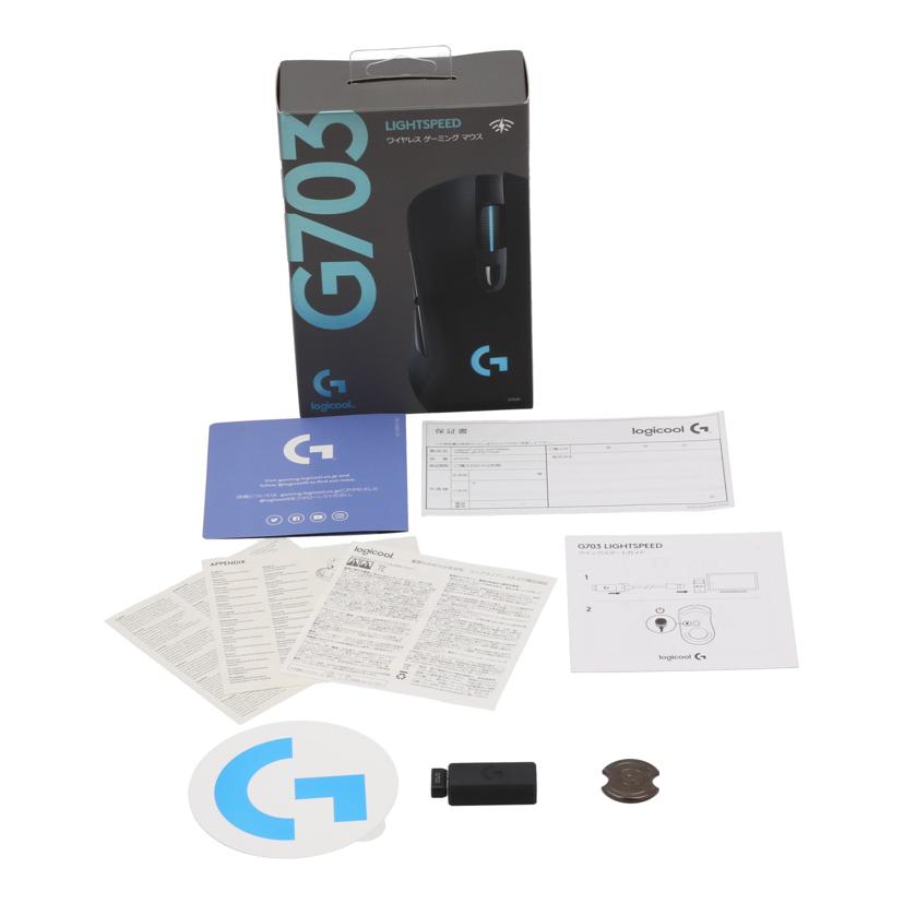 Logicool ロジクール /ワイヤレスゲーミングマウス/G703/G703h//2126LZA173Q9/Bランク/78
