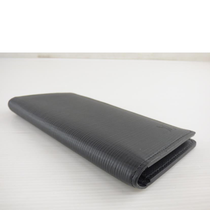 LOUIS VUITTON ルイ・ヴィトン/ポルトフォイユ・ブラザ/エピ/ノワール/M60622//IC/Aランク/64